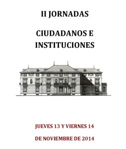12-11-14- Jornadas Ciudadanos e Instituciones