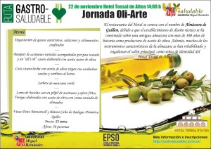 18-11-14-jornada gastrosaludable noviembre aceite oliva