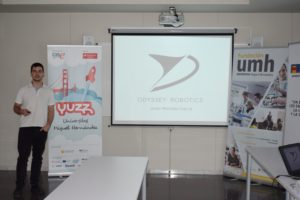 El ganador YUZZ UMH 2017, Odyssey Robotics